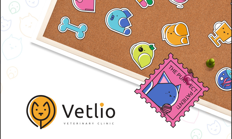 Sketchy Digital - Vetlio: Veterinary Clinic Visual Identity System