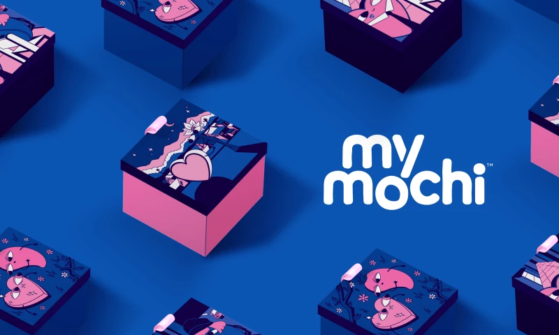 My Mochi: Concept Illustrations for Food Packaging