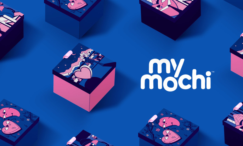 Sketchy Digital - My Mochi: Concept Illustrations for Food Packaging