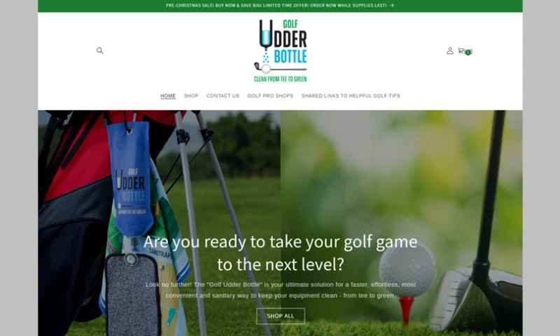 Augustine Louie Creative - Golf Udder Bottle Product Design and Launching
