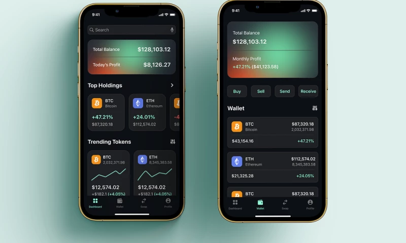 ScrumLaunch - Cryptocurrency Wallet App