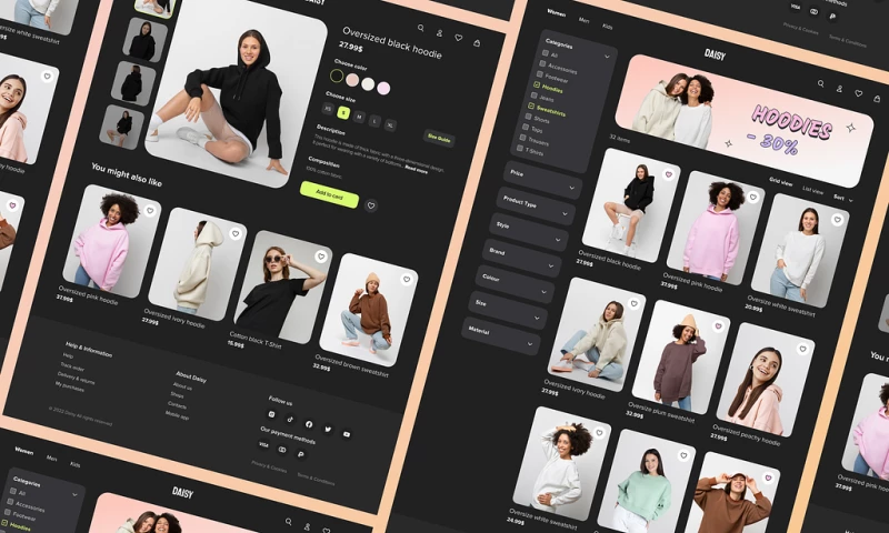 ScrumLaunch - Fashion Store E-commerce Website