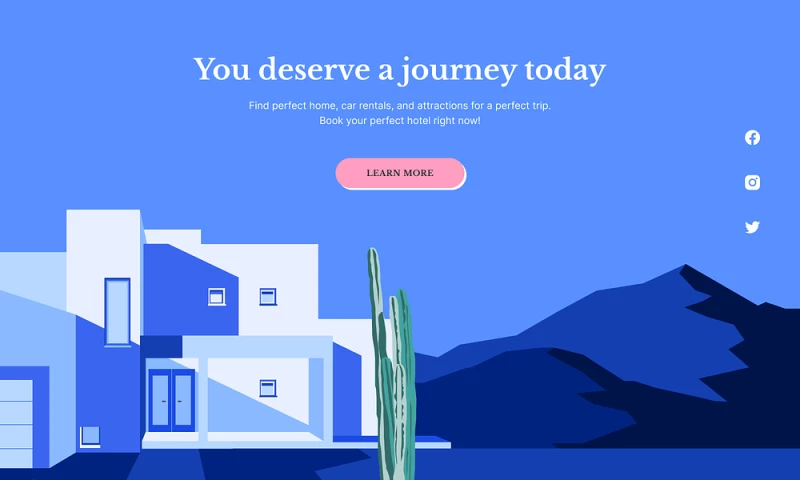 ScrumLaunch - Villa Booking Website Concept