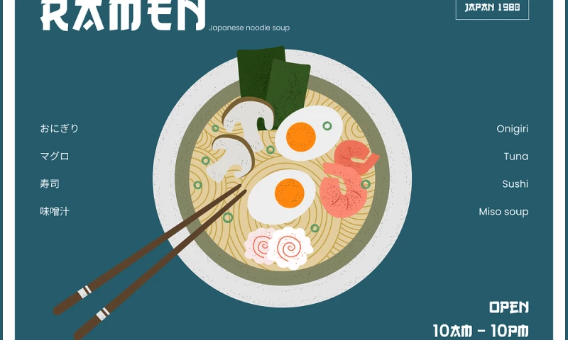 ScrumLaunch - Ramen Illustration