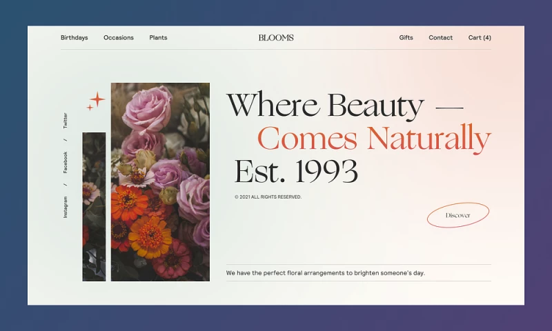 ScrumLaunch - Bloom Shop Design Concept
