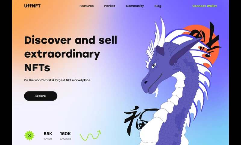 ScrumLaunch - NFT Marketplace Design Concept