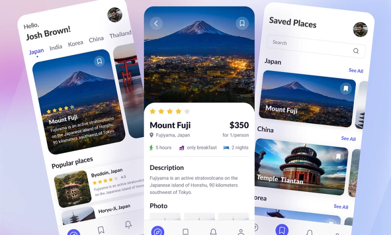 ScrumLaunch - Travel Service Mobile App