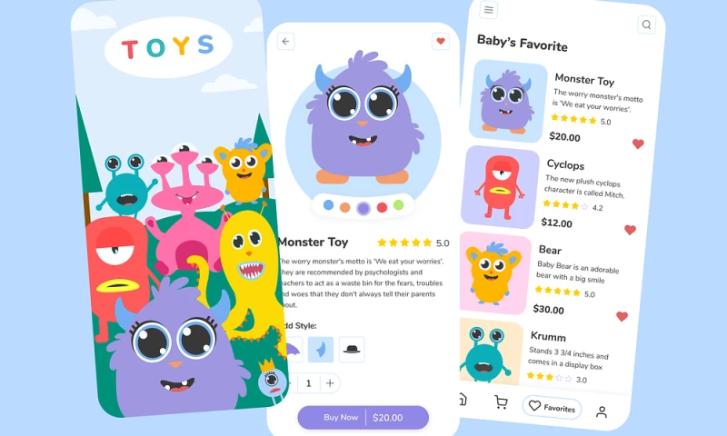 ScrumLaunch - Monster Toy Store