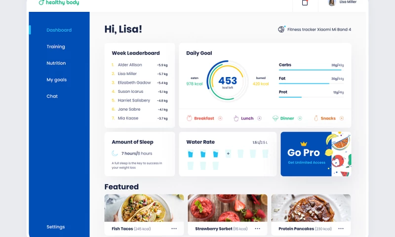 ScrumLaunch - Healthy Body App