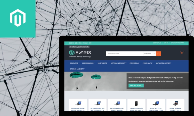 MageCloud - Migration, redesign & support of a B2B store