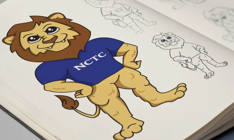 Designed.co - North Central Texas College - Mascot Illustration