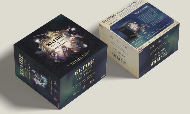 Designed.co - Kinfire Chronicles Packaging Design