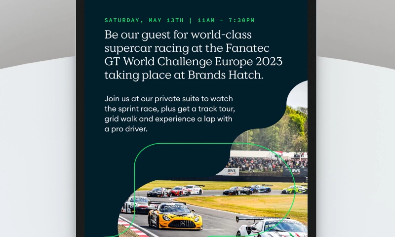 Designed.co - MongoDB Email Invitation Design