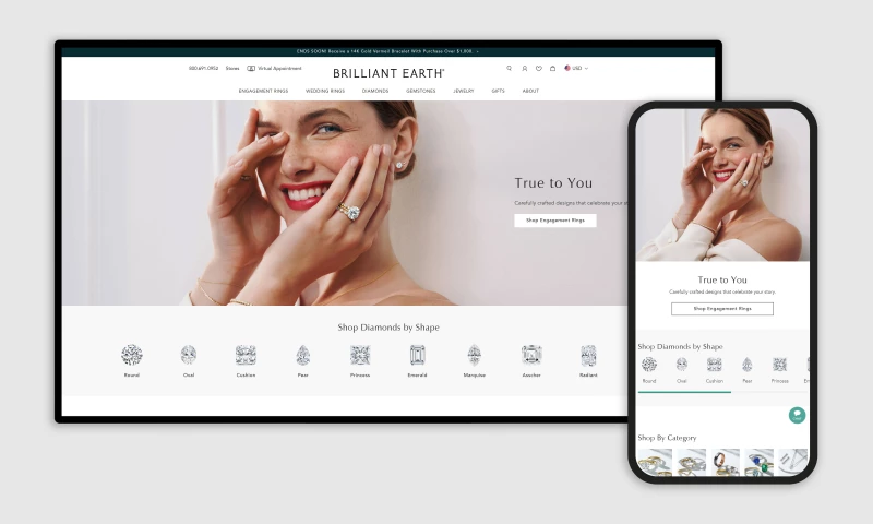 BrilliantEarth Professional Store Setup