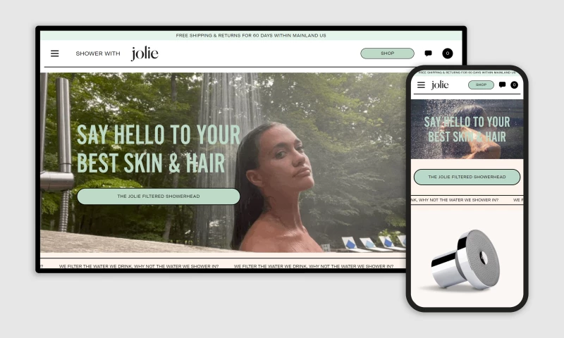 Encyphers - Custom Shopify store development for JolieSkinco
