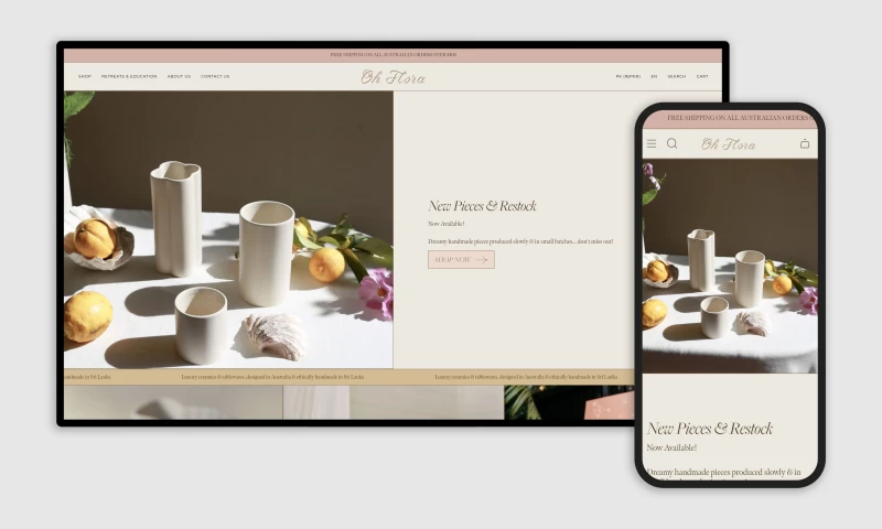 Encyphers - Custom theme design using Premium theme