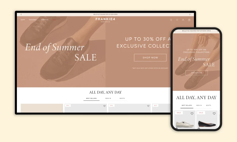 Frankie4 USA's migration from Magento to Shopify