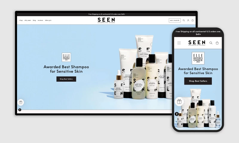 Encyphers - Custom Designed & Developed Store for Seen