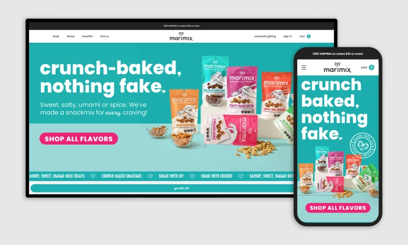 Encyphers - Marimix store's custom design and development