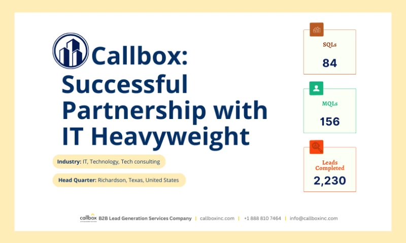 Callbox: Successful Partnership with IT Heavyweight