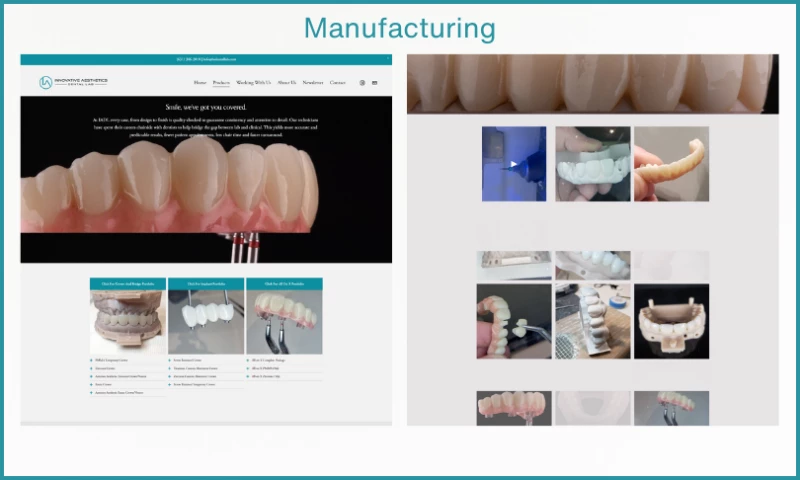 Lite-A-Foto Web Design - Innovative Aesthetics Dental Lab