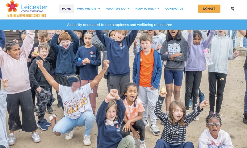 RR Webdesign - Leicester Children's Holidays