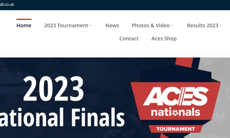 RR Webdesign - Aces National Football Tournament