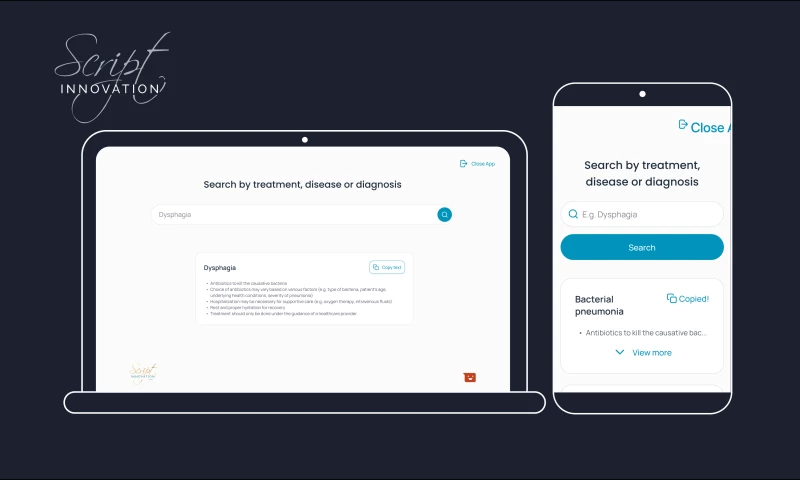 Script Innovation: Treatment Recording and Documentation Management App
