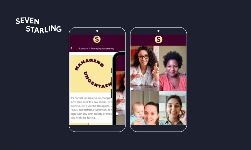 Seven Starling: Virtual Mental Health Support During Motherhood