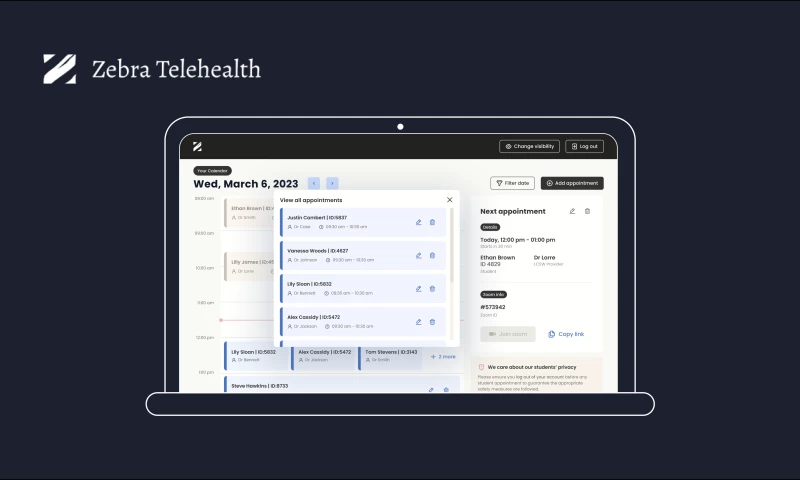 Light-it Health - Zebra Telehealth: Mental Telehealth Program for Schools