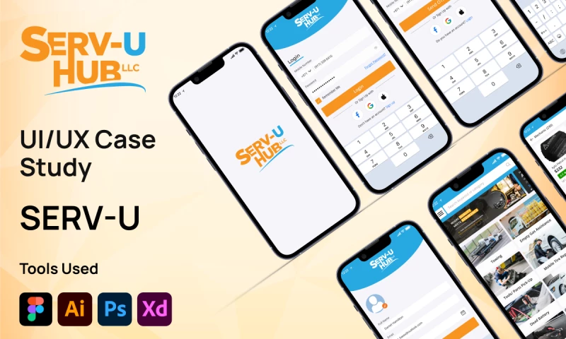 Inventcolabs Software - Roadside Assitance Mobile App Service - SERV-U
