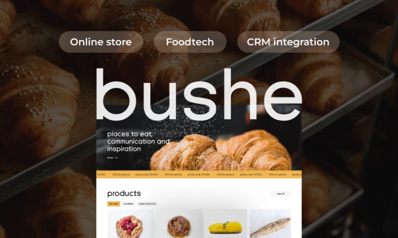 dev.family - Online store for the pastry chain