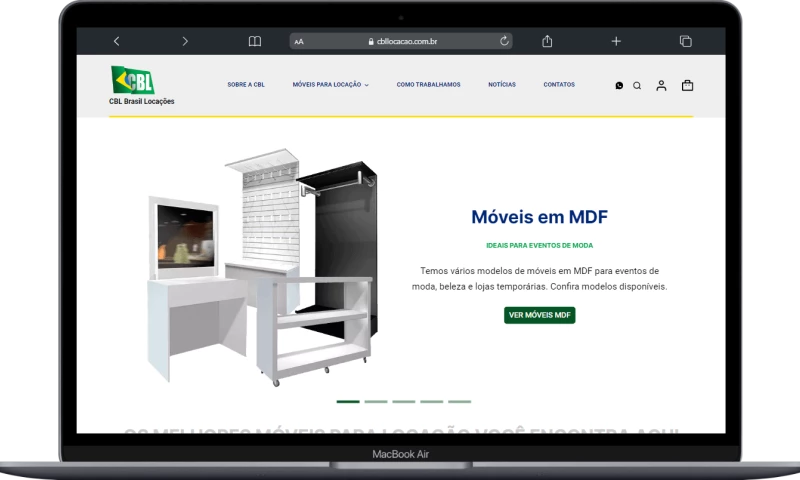 Agencia W360 - Loja virtual CBL Locações