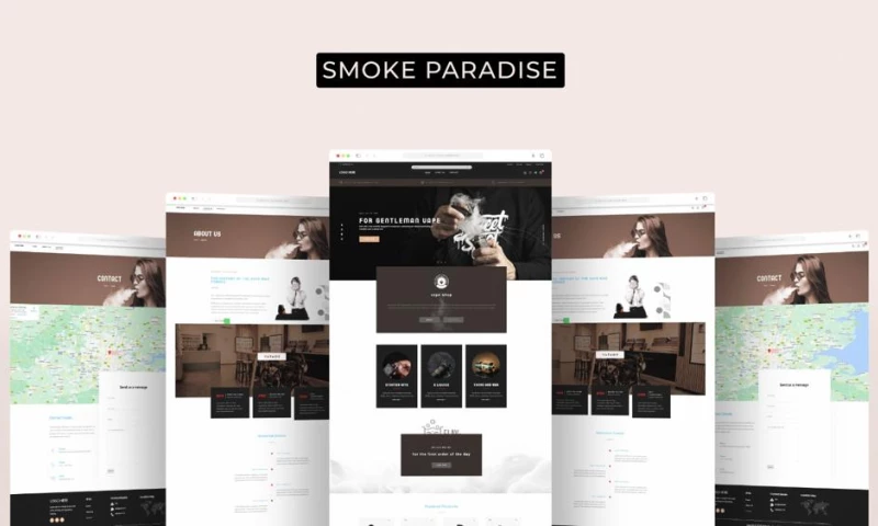 Tech Reforms - Smoke Paradise - Ecommerce Web Design & Web Development