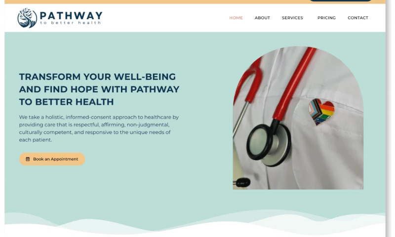 Startup Starz - Website Design for a Health Care Provider