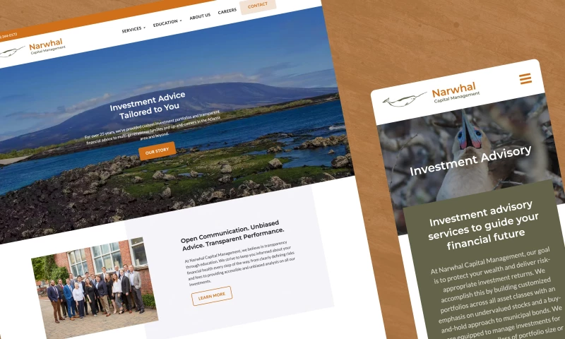 Trajectory Web Design - Narwhal Capital Management