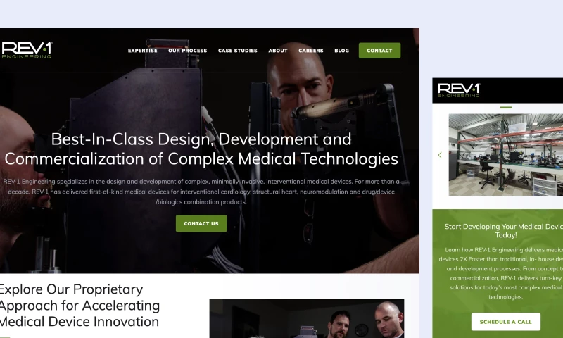 Trajectory Web Design - REV1 Engineering