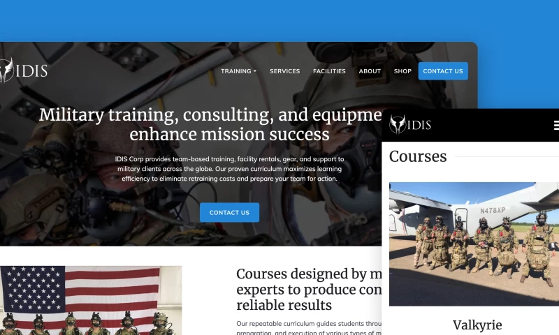 Trajectory Web Design - IDIS Corp