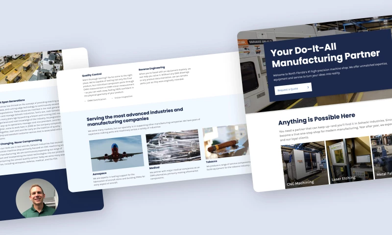 Trajectory Web Design - Sohacki Industries