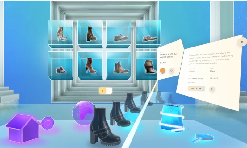 Luxury Metaverse Shopping Experience