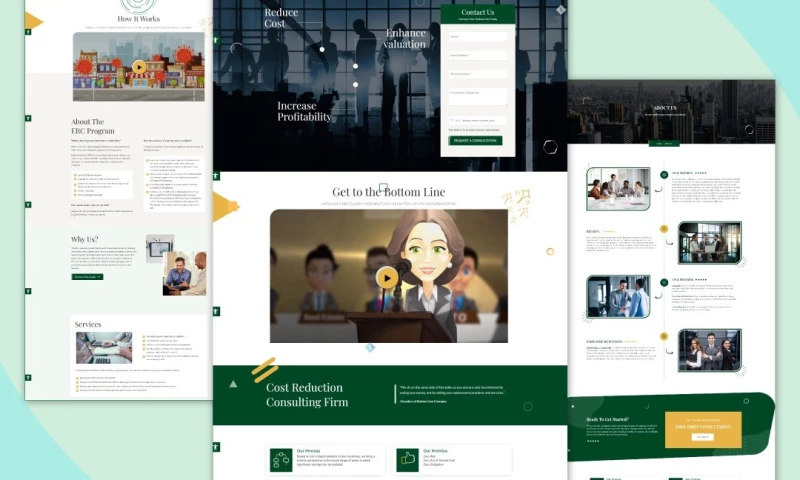 SupreoX Limited - WordPress Website For Bottom Line Concepts Reinvestment Company