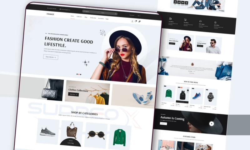 SupreoX Limited - WordPress E-Commerce Fashion Store Website