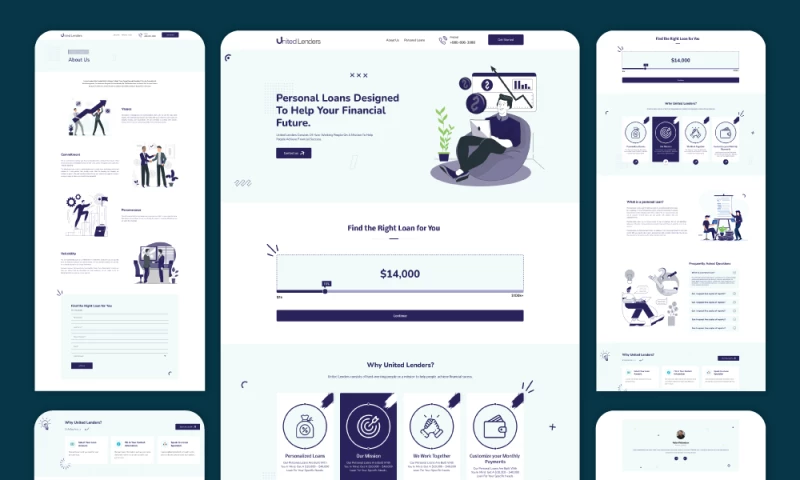 SupreoX Limited - WordPress Website For Personal Loans Designed
