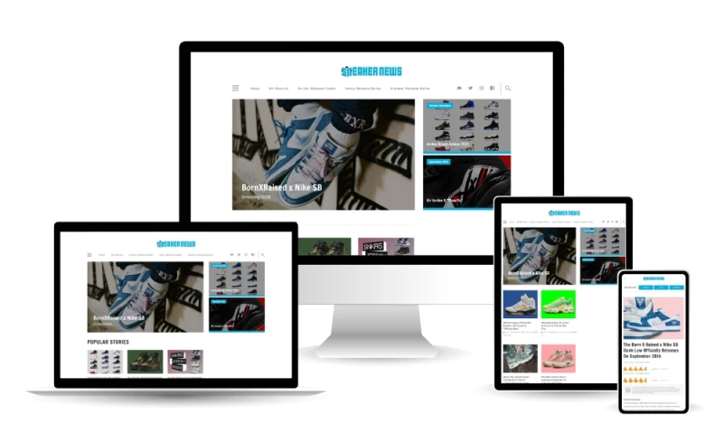Revamping Sneaker News Websites for Efficiency