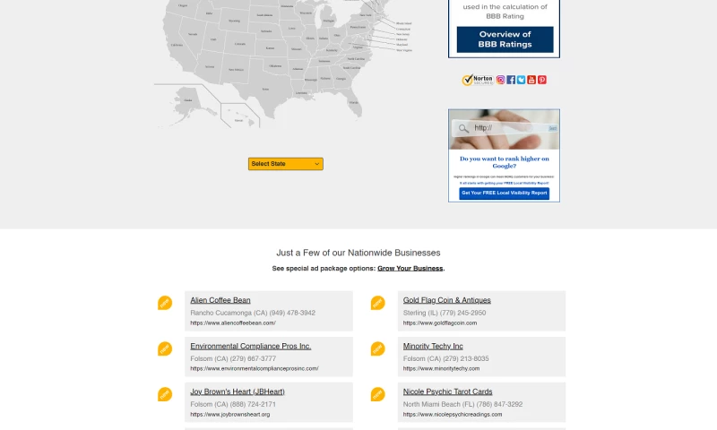 YellowPagesDirectory - Business Directory Portal