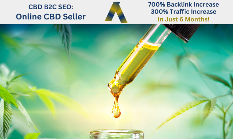 Ascendance Website Solutions - CBD B2C SEO: Online CBD Seller - 300% Traffic Increase