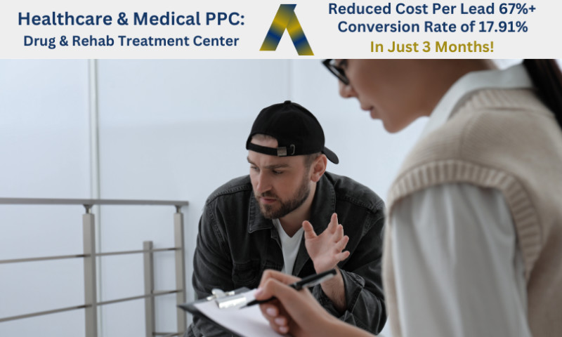 Ascendance Website Solutions - Healthcare & Medical PPC: Drug/Rehab Treatment Center - Reduced Cost Per Lead by 67%