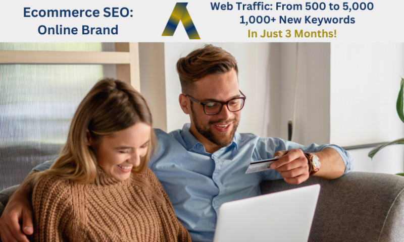 Ascendance Website Solutions - Ecommerce SEO: Online Brand - From 500 to 5,000 Organic Traffic in 3 Months