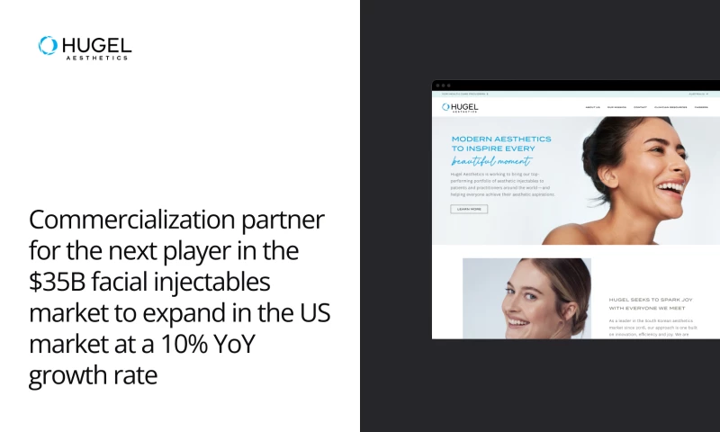 Digital commercialization for Hugel Aesthetics