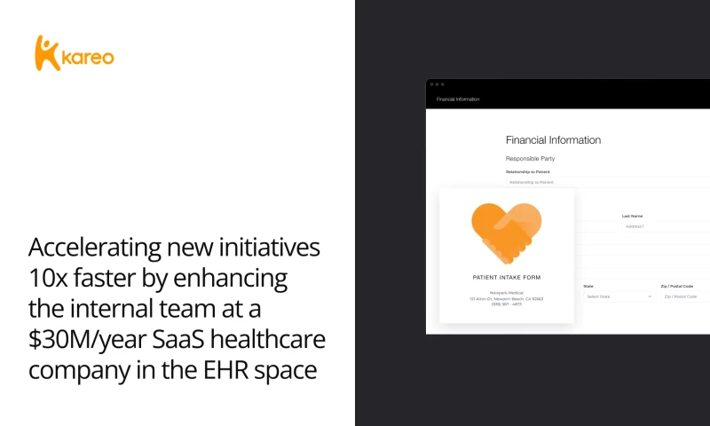 Kingsmen Digital Ventures - Patient intake solution for Kareo